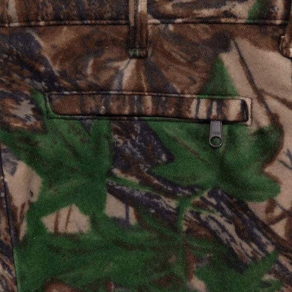 Cabela's Real Tree Camo Insulated Thick Fleece Pants Size 36x30 Hunting Pants - Picture 6 of 11